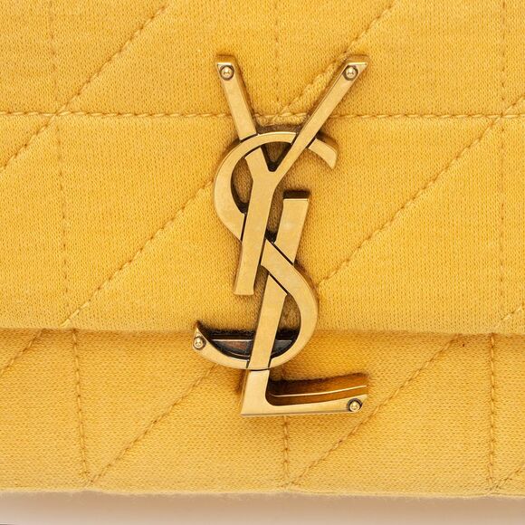 Saint Laurent Quilted Jersey Monogram Jamie Mini Shoulder Bag - Picture 9 of 16